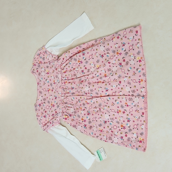 NWT Oshkosh 2 pc Dress Set Long Sleeve Bloomers Size 18 Month - Picture 6 of 11